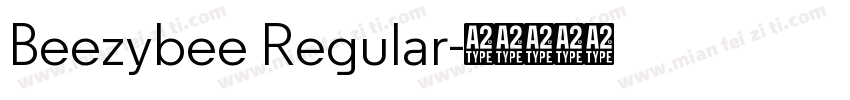 Beezybee Regular字体转换